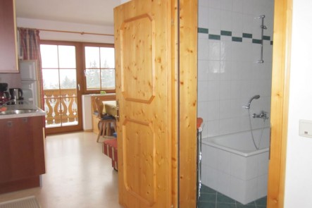 Badezimmer im Appartement Tobias 