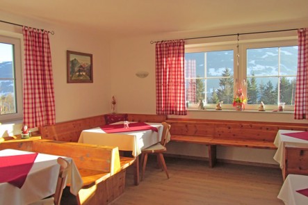 Frühstücksraum im Haus Gerhardter in Ramsau